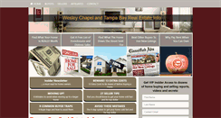 Desktop Screenshot of findhomesintampabay.com