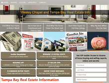 Tablet Screenshot of findhomesintampabay.com
